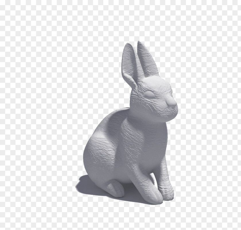 Rabbit Sculpture 3D Computer Graphics Modeling Statue Autodesk 3ds Max PNG