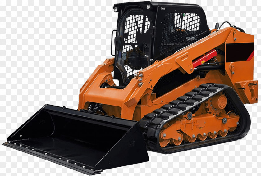 Bulldozer Caterpillar Inc. Skid-steer Loader Heavy Machinery PNG