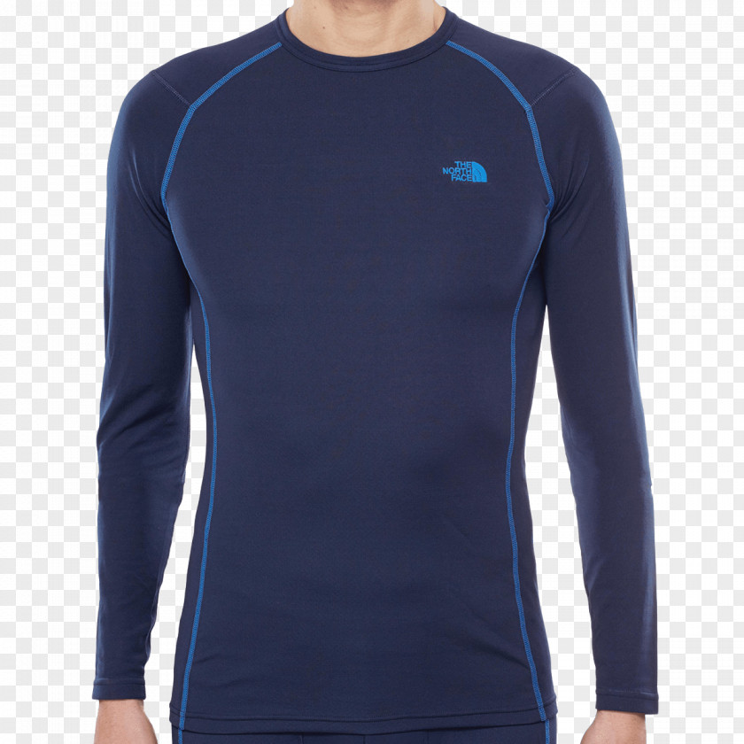 Crew Neck T-shirt The North Face Sleeve Shoulder PNG