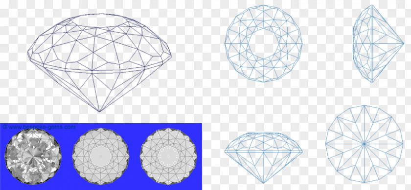 Gemstone Magic Paper Circle Point Pattern PNG
