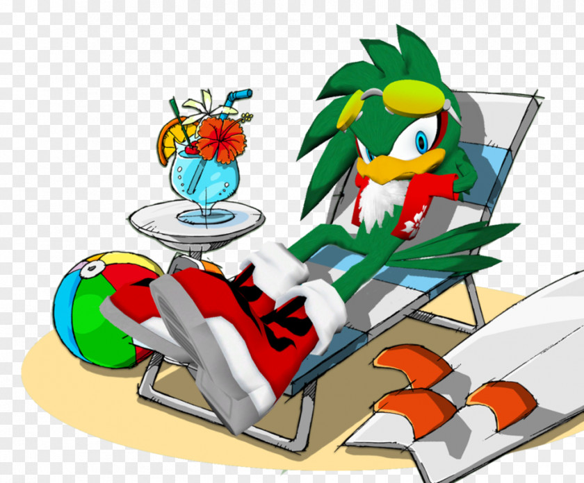 Hawaiian Cartoon Characters Sonic Riders The Hedgehog Free Jet Hawk Metal PNG