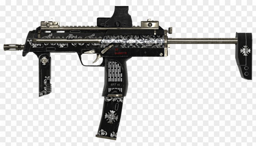 Weapon Heckler & Koch MP7 Personal Defense HK 4.6×30mm Submachine Gun PNG
