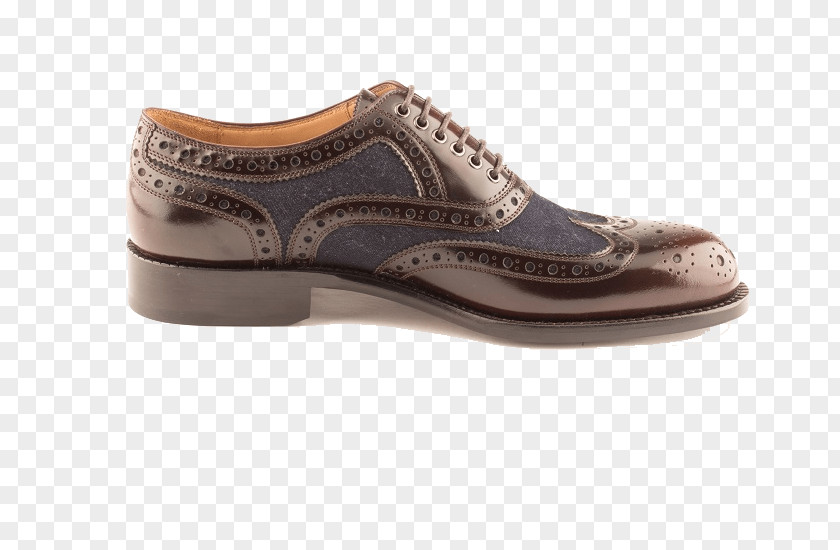 Brogue Shoe Calfskin Leather Slip-on PNG