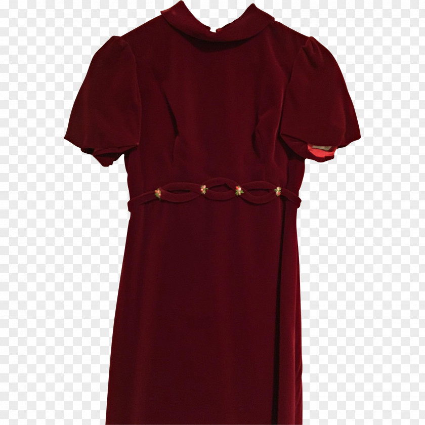 Dress Shoulder Maroon Sleeve PNG