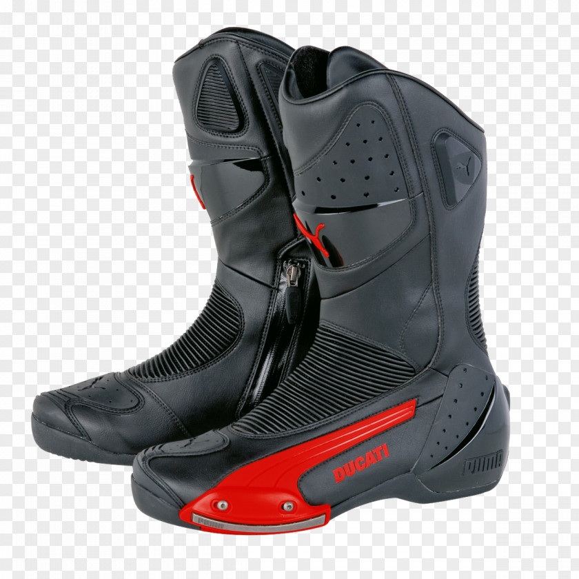 Ducati Motorcycle Boot Shoe PNG