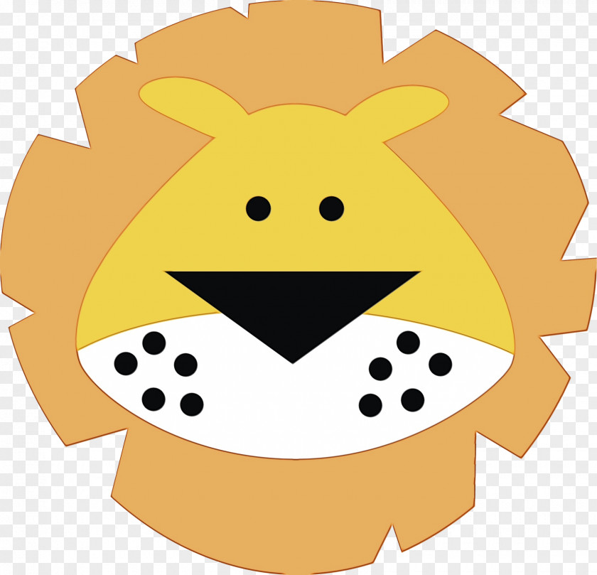 Fruit Smiley Lion Face Cuteness Silhouette Transparency PNG