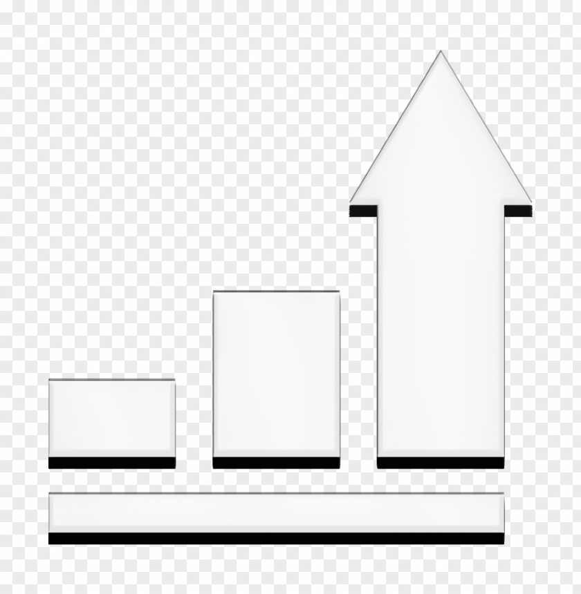 Solid Business Elements Icon Growth Graphic PNG