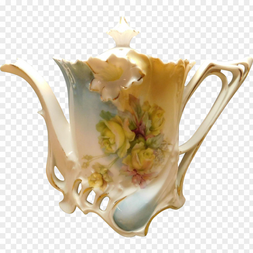 Vase Tableware Saucer Coffee Cup Ceramic Porcelain PNG