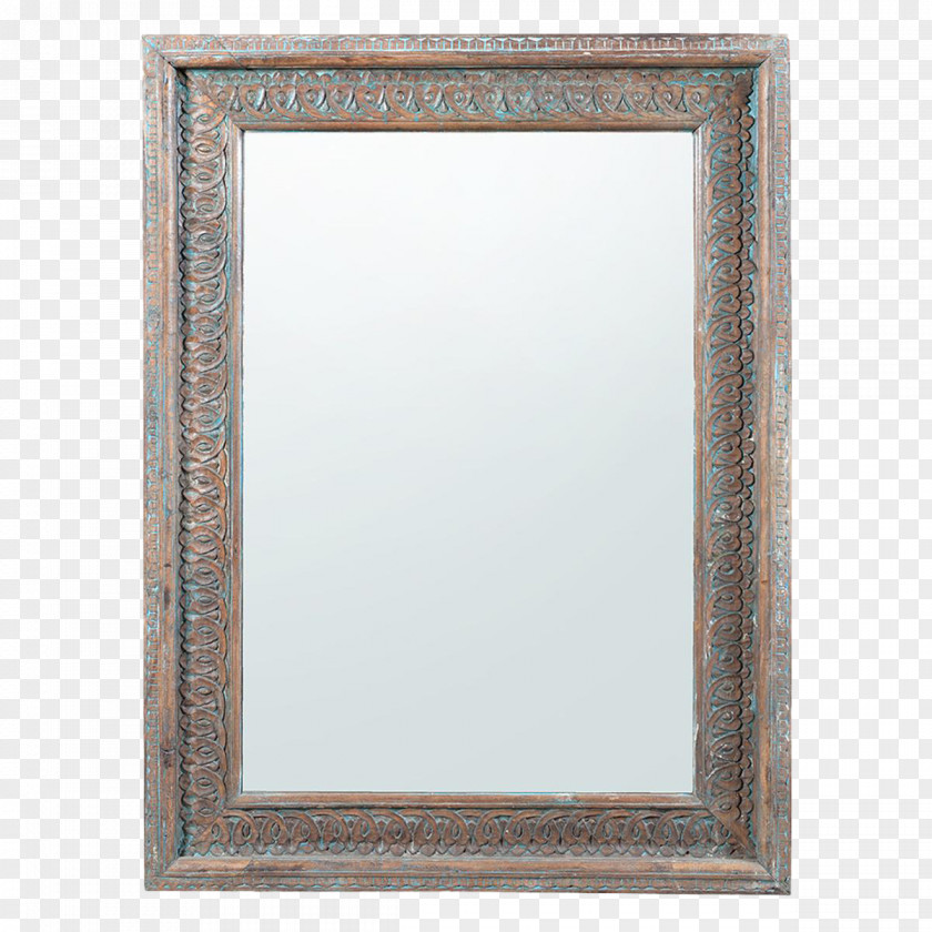 Carved Exquisite Mirror Distressing Light Glass Room PNG