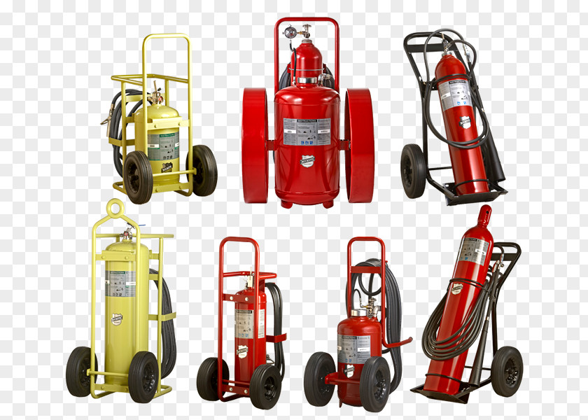 Fire Cylinder Extinguishers Mower PNG