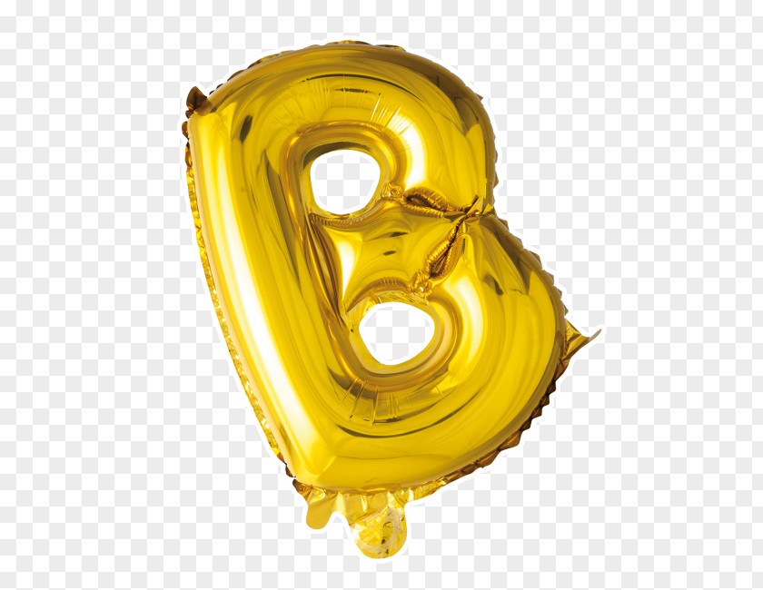 Gold Toy Balloon Party Silver Letter PNG