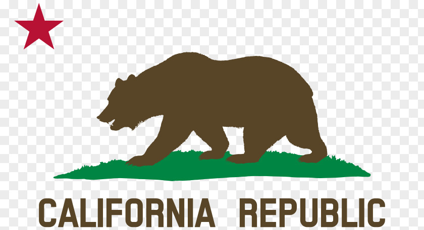 Grizzly Bear Cake Flag Of California Logo San Francisco Zipper Studio Font PNG