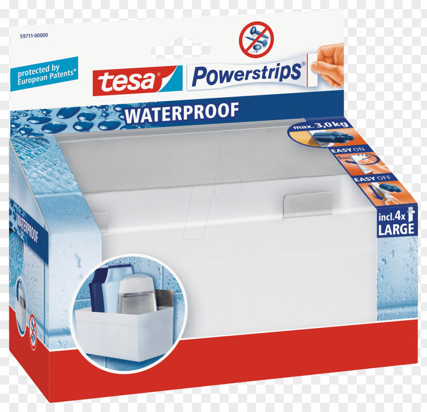 Shower TESA SE Adhesive Tape Metal Bathroom PNG