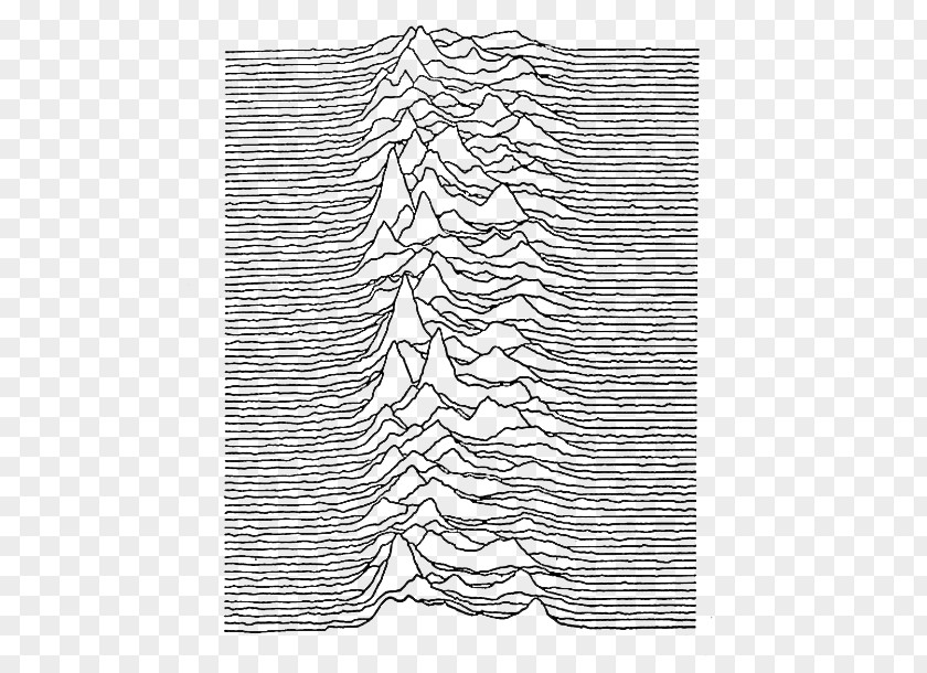 T-shirt Joy Division Unknown Pleasures Post-punk Artist PNG