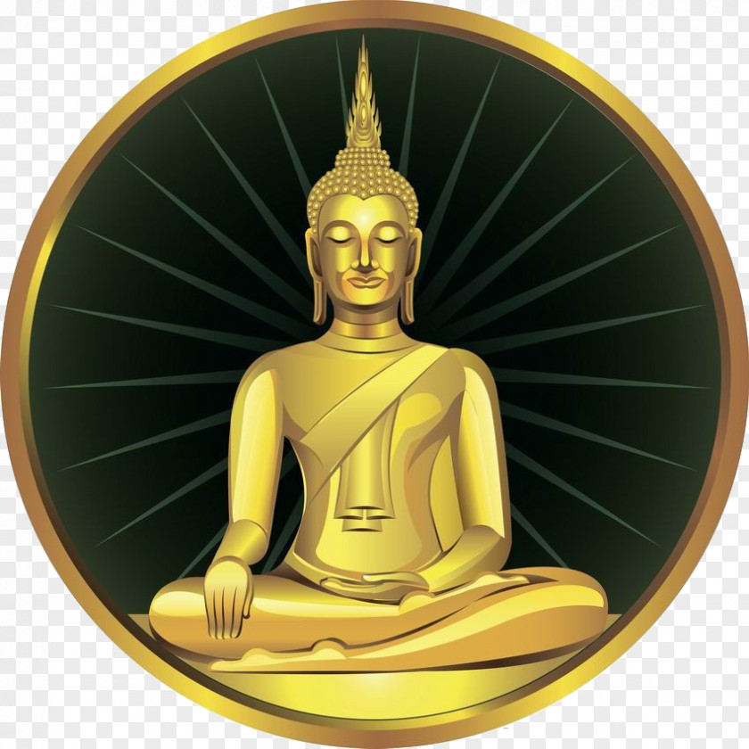 Buddha Gautama Golden Bodhi Tree Images In Thailand Buddhism PNG