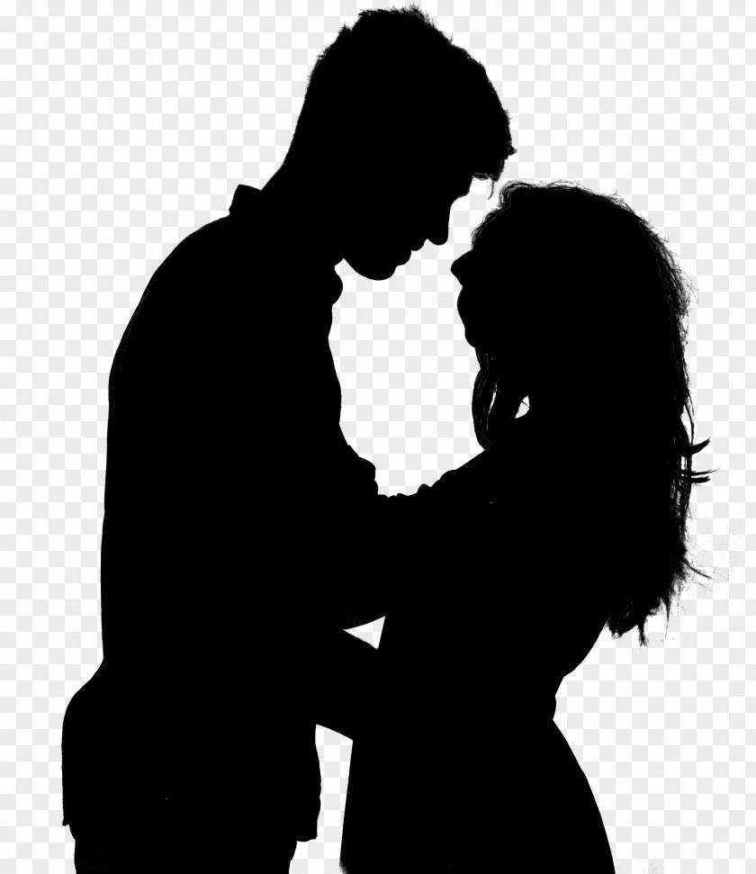 Couple Silhouette Woman PNG