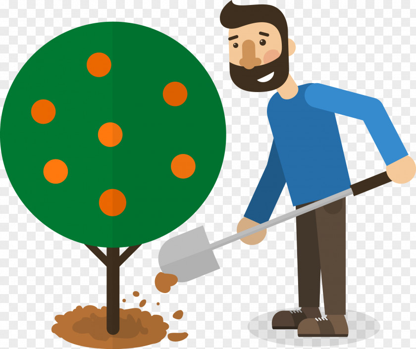 Man Planting Trees Tree Google Images Poster PNG