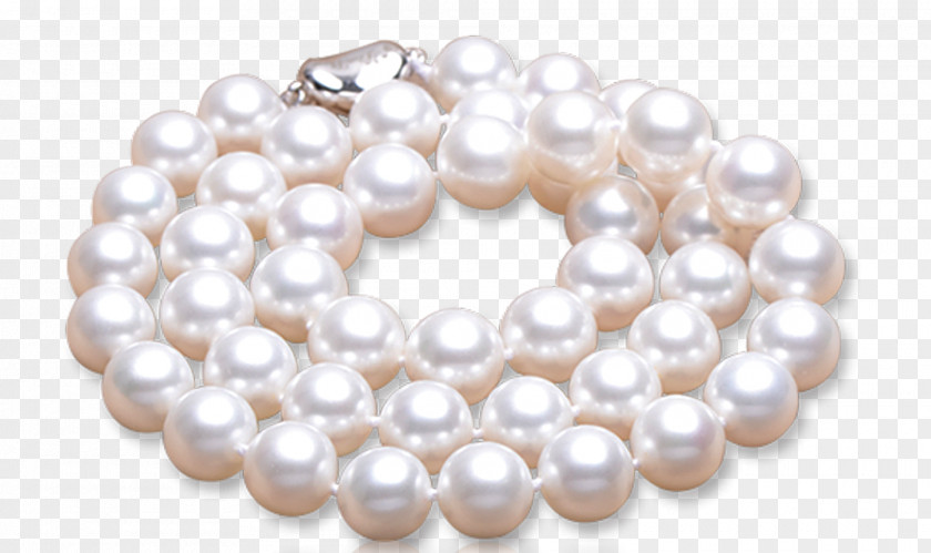 Pearl Necklace Earring PNG