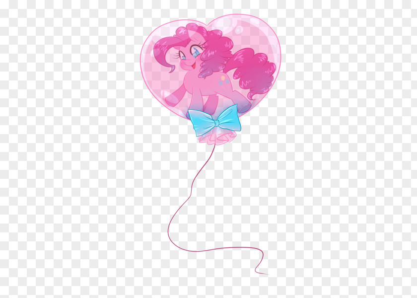 Balloon Pink M Fiction Character PNG