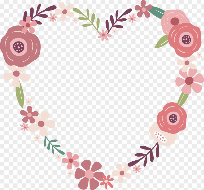 Cartoon Rose Love Two Woods Estate Wedding Engagement Heart PNG