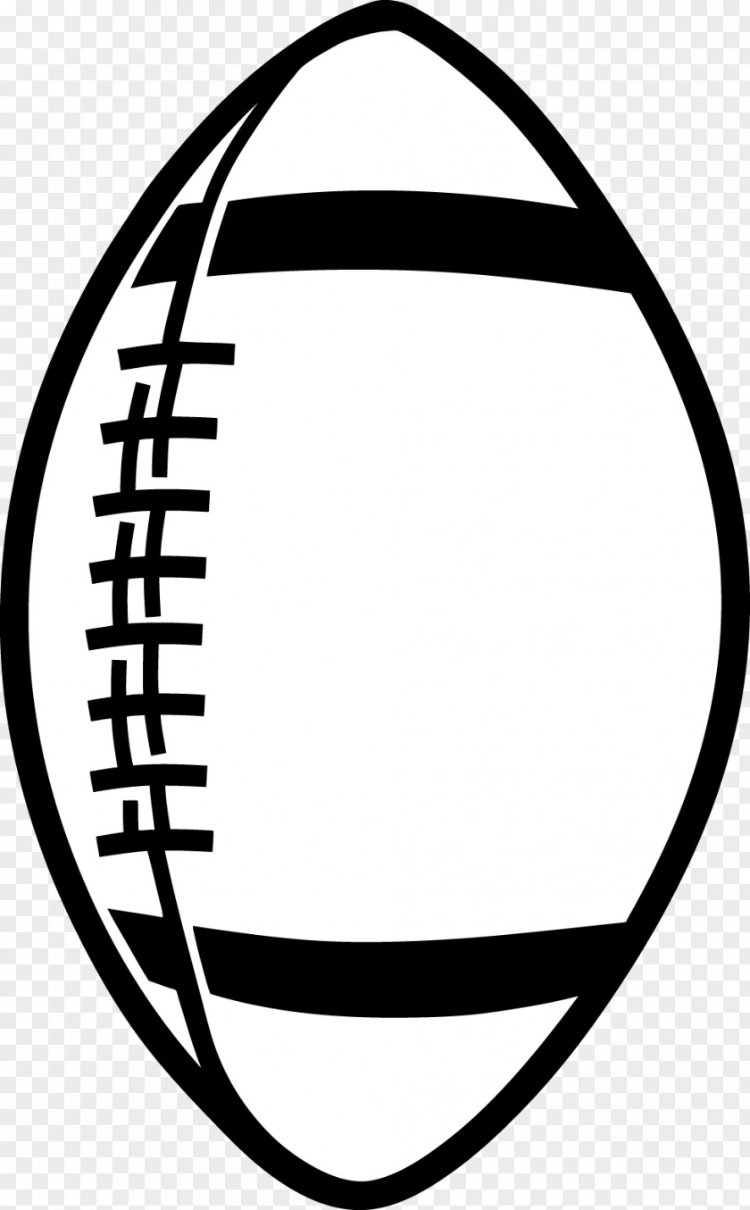 Football Heart Cliparts American Player Black And White Clip Art PNG