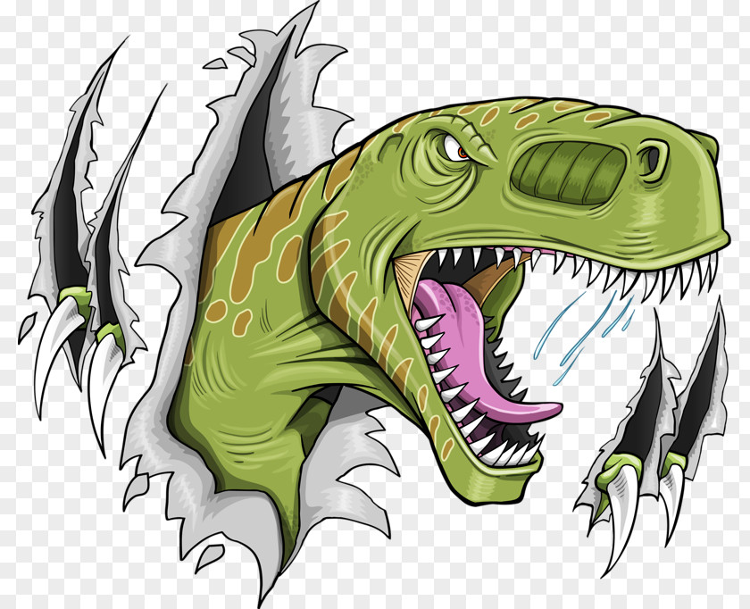 Hand-painted Dinosaur Tyrannosaurus Stock Photography Illustration PNG