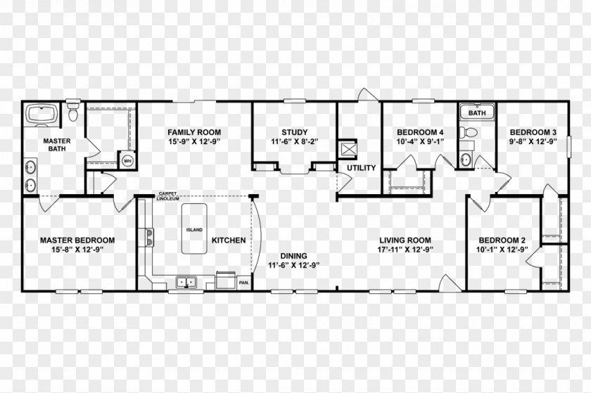 House Floor Plan Bedroom Bathroom Home PNG