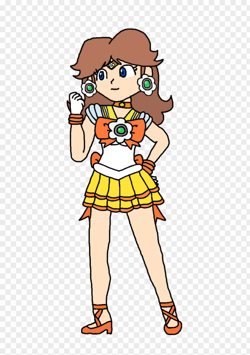 Painting Princess Daisy DeviantArt Fan Art PNG