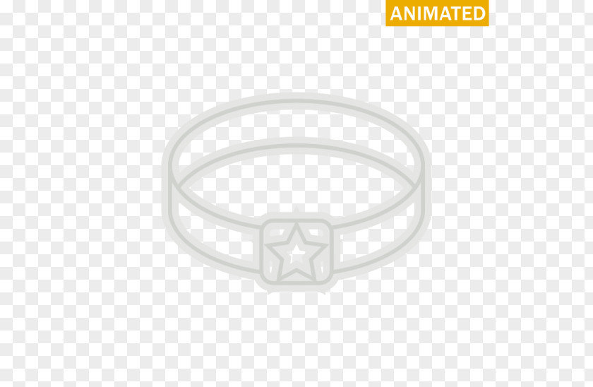 Silver Material Body Jewellery PNG