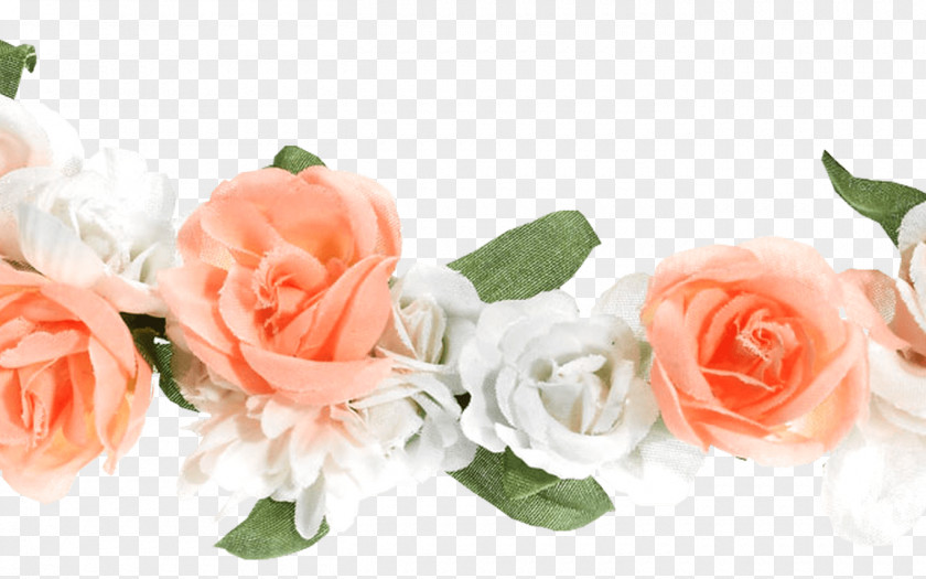 Crown Wreath Flower Rose Floral Design PNG