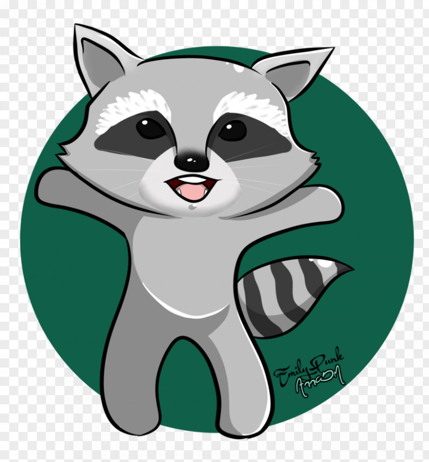 Cute Raccoon Whiskers Cat Bear Canidae PNG