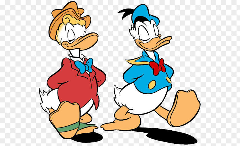 Donald Duck Clip Art Gladstone Gander Mickey Mouse PNG