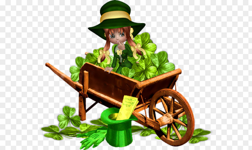 Plant Leprechaun Flowerpot PNG