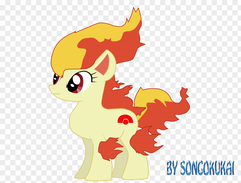 Ponyta Horse Flash Animation PNG