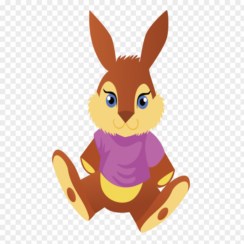 Toy Bunny Rabbit Easter Hare Illustration PNG