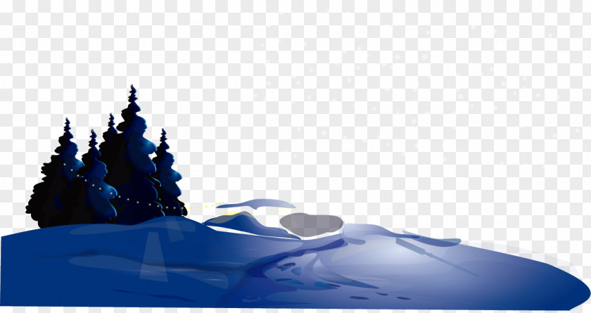 Creative Night Snow Daxue Winter PNG