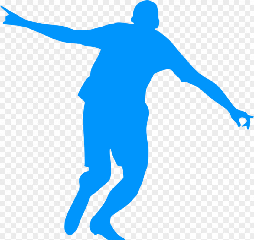 Football Player Silhouette Goal Clip Art PNG