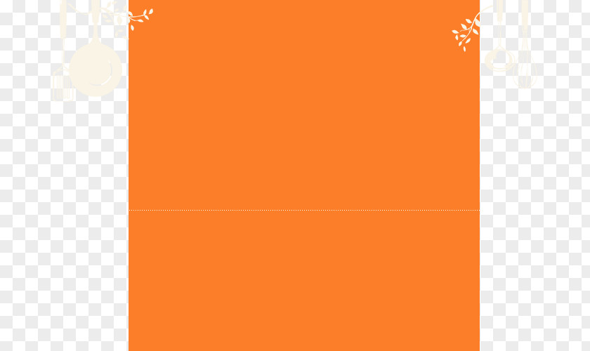 Orange Standard Paper Size Color Card Stock PNG