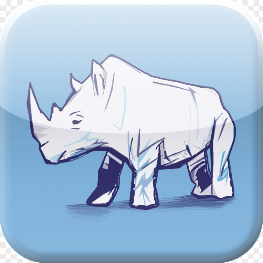 Rhino Mammal Drawing Horse Pig Animal PNG