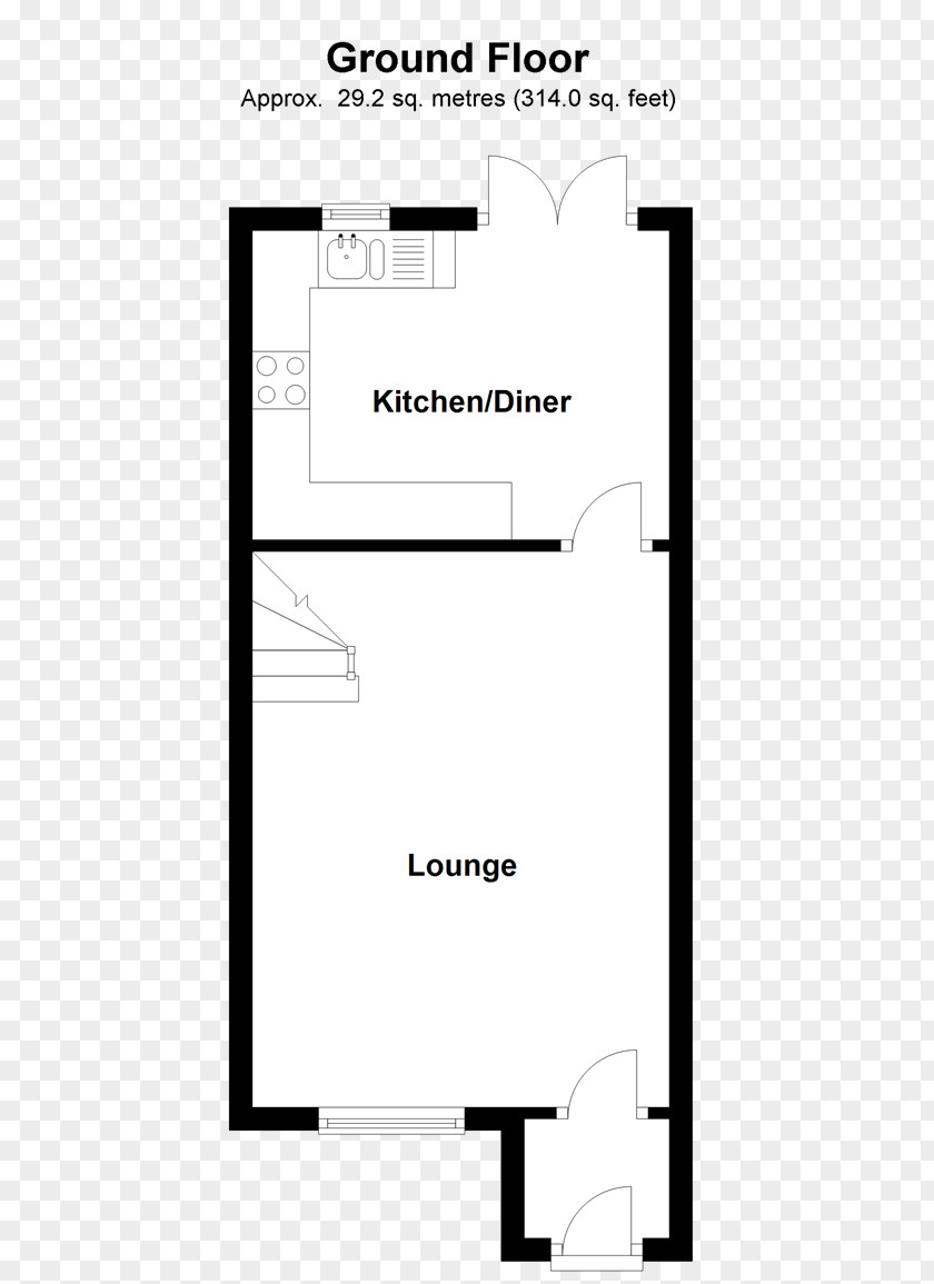 Apartment Floor Plan House Building Open PNG