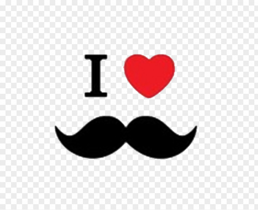 Mustache Movember Moustache Heart Clip Art PNG
