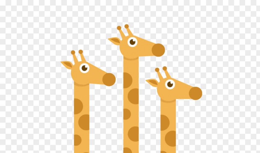Three Giraffes Animation Motion Graphics Gfycat GIFu30a2u30cbu30e1u30fcu30b7u30e7u30f3 PNG