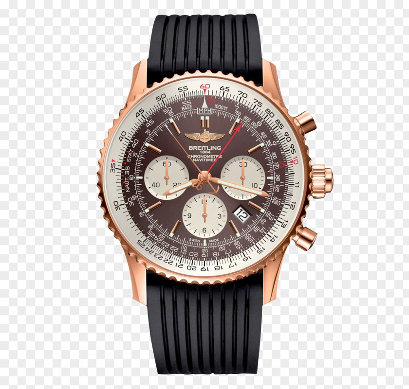 Watch Baselworld Breitling SA Double Chronograph Navitimer PNG