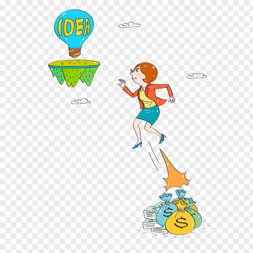 Frree Business Finance Image Drawing Illustration Cartoon PNG