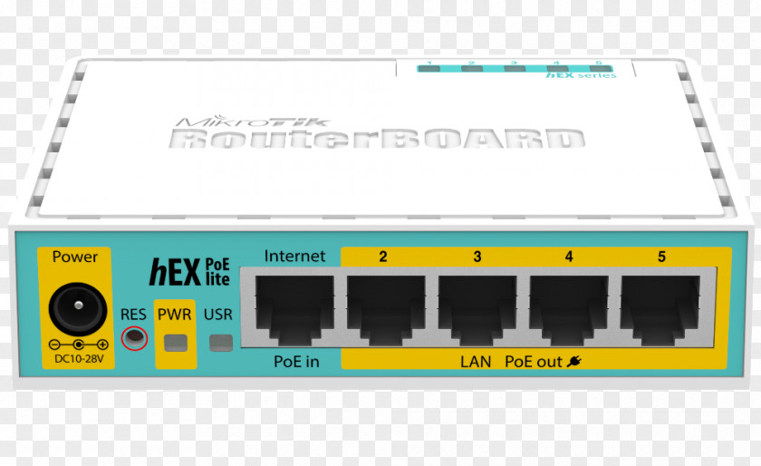 USB MikroTik RouterBOARD HEX Lite RB750UPr2 Power Over Ethernet RB750Gr3 PNG