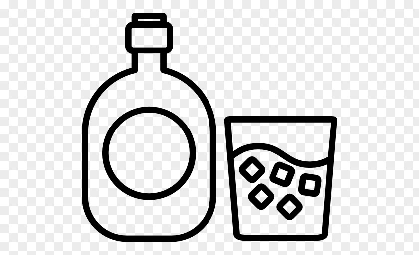 Alcohol Icon Bourbon Whiskey Tequila Scotch Whisky Distilled Beverage PNG