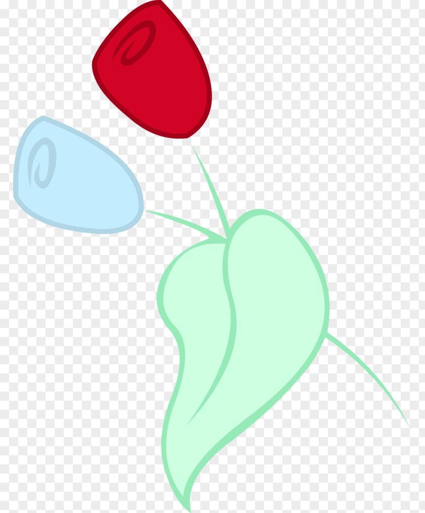 Cutie Petal Green Clip Art PNG