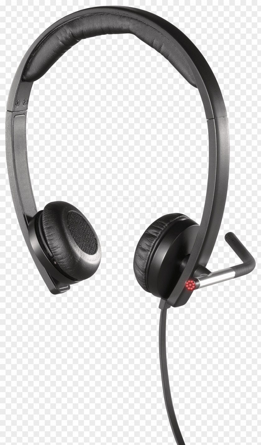 Microphone Logitech H650e Headset Headphones PNG