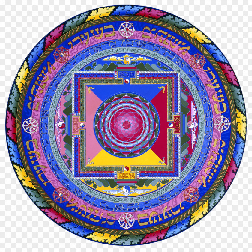 Symbol Tibetan Buddhism Circle Symmetry Pattern PNG