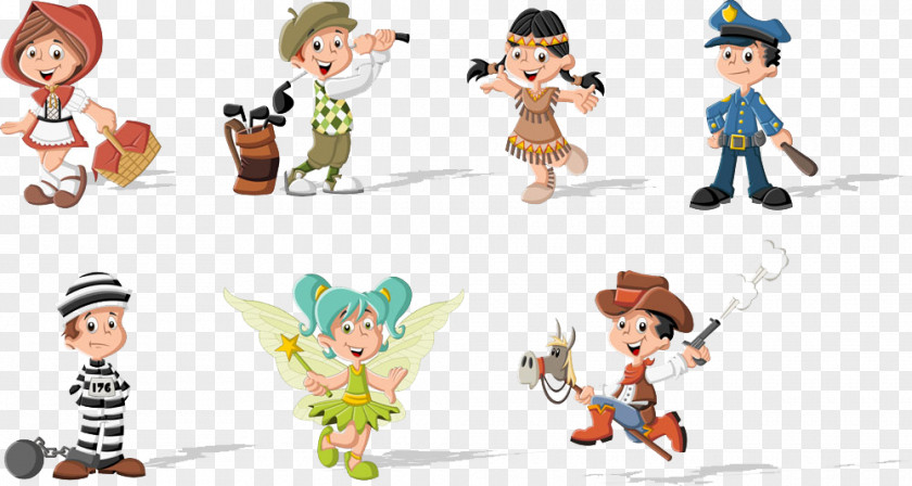 Children Cosplay Collection Child Animated Film Animation Series PNG
